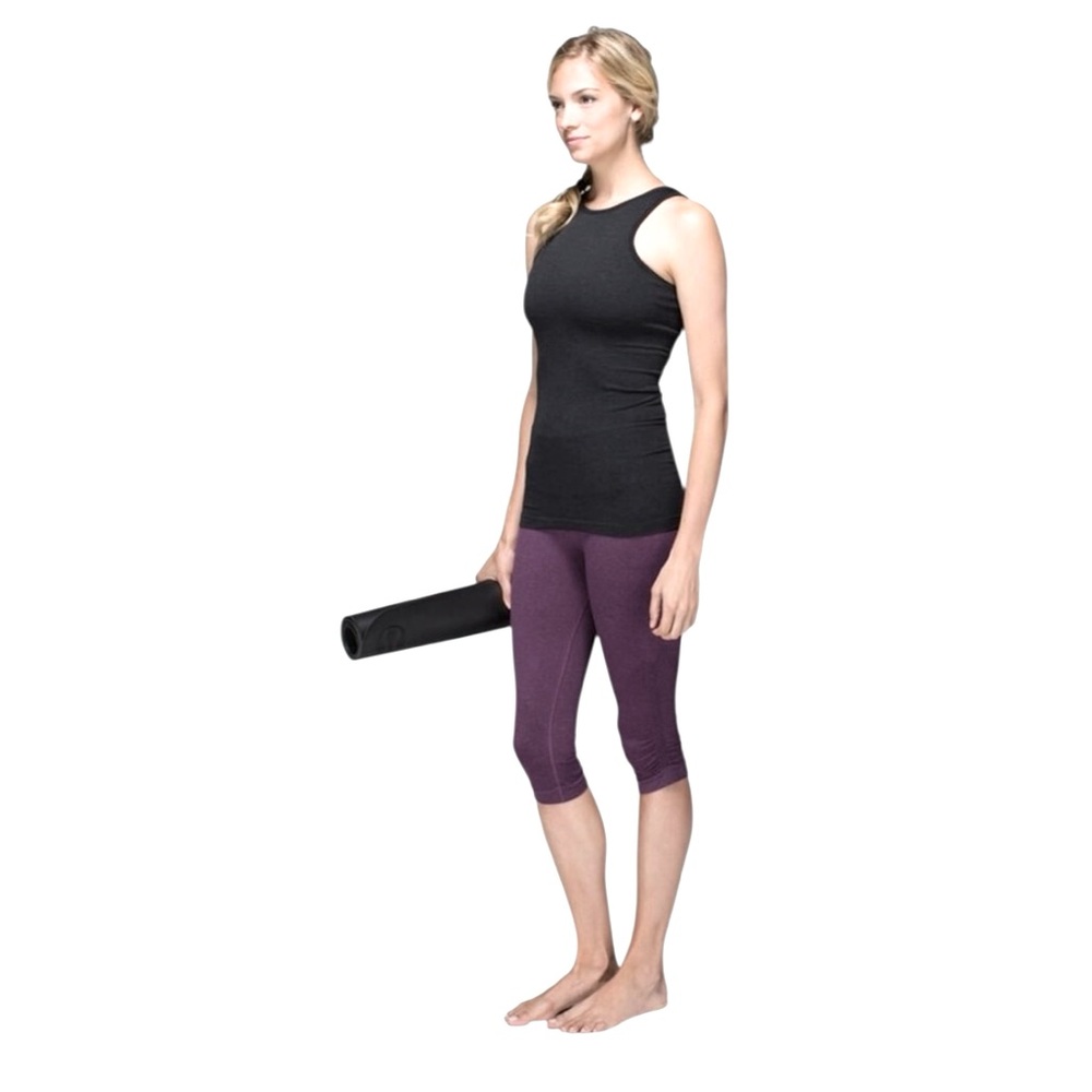 Lululemon Flow & Go Deep Zinfandel Crop Pant Size 8 Purple